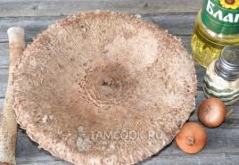 Необычные грибы-зонтики: рецепты приготовления