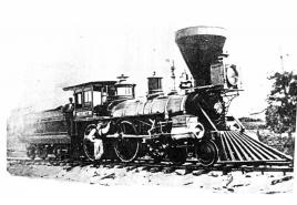 Traukinio istorija: geležinkelio ryšio išradimas ir plėtra Pirmasis pasaulyje keleivinis traukinys