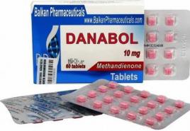Danabol: reviews, instructions for use, side effects